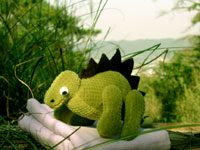 恐竜のぬいぐるみ