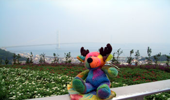 淡路パーキングエリアから