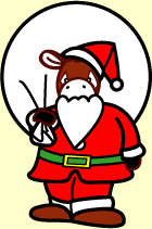 小太りのろばろばサンタ